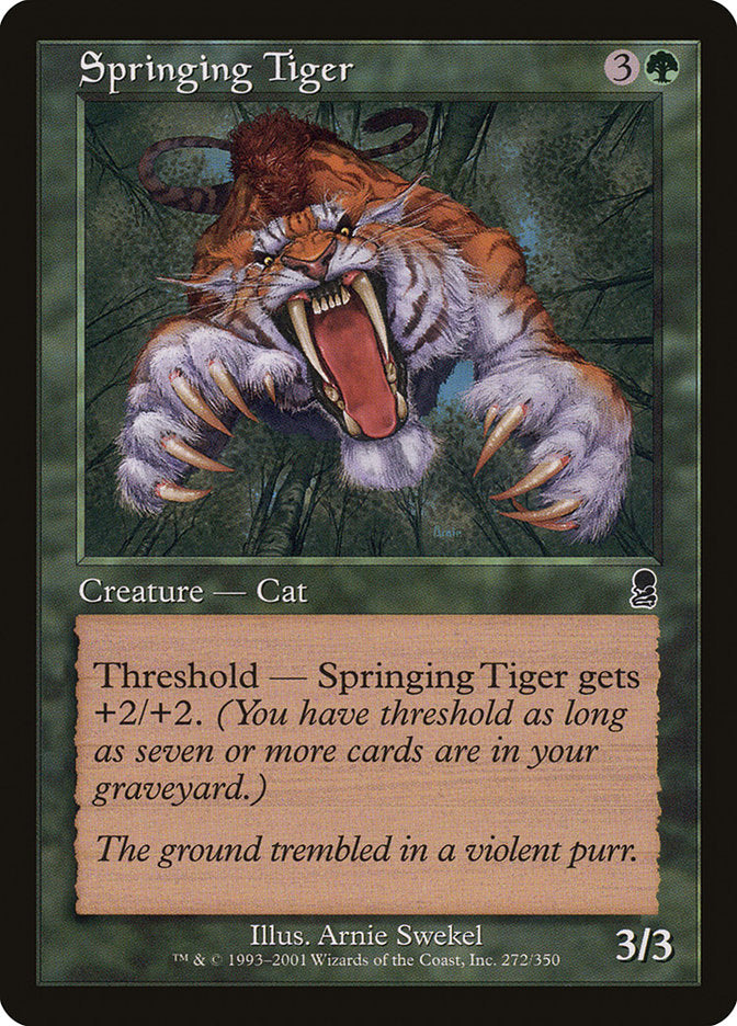 Springing Tiger [Odyssey]