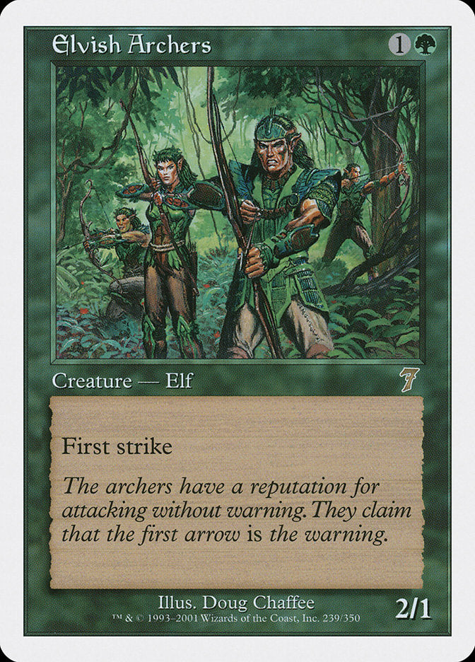 Elvish Archers [Seventh Edition]